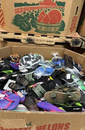 Bulk Flip Flops wholesale Pallets for sale