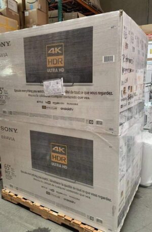 Sony tv liquidation pallets wholesale for sale